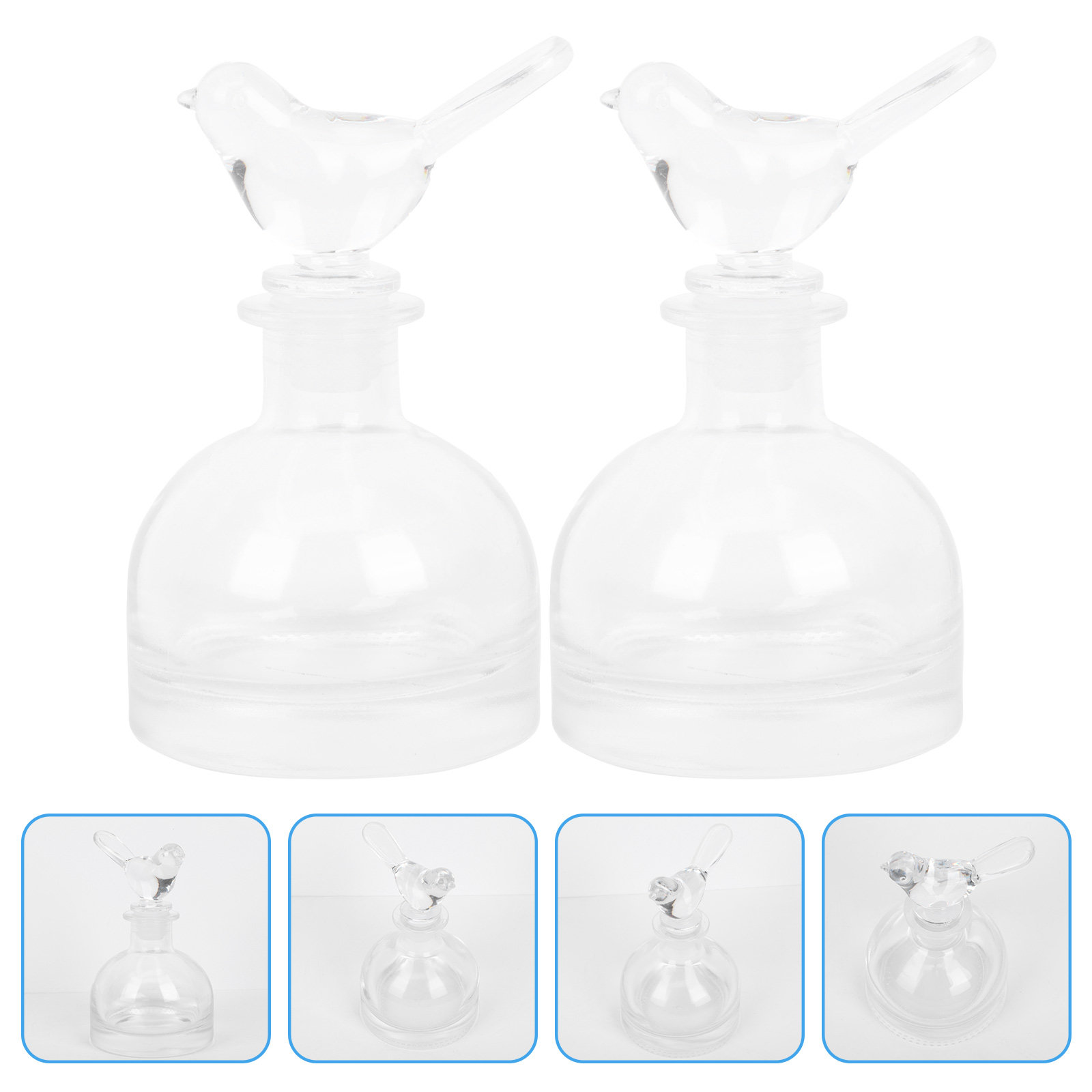 Fragrance In Home - 2 Buah Botol Parfum Kaca Premium