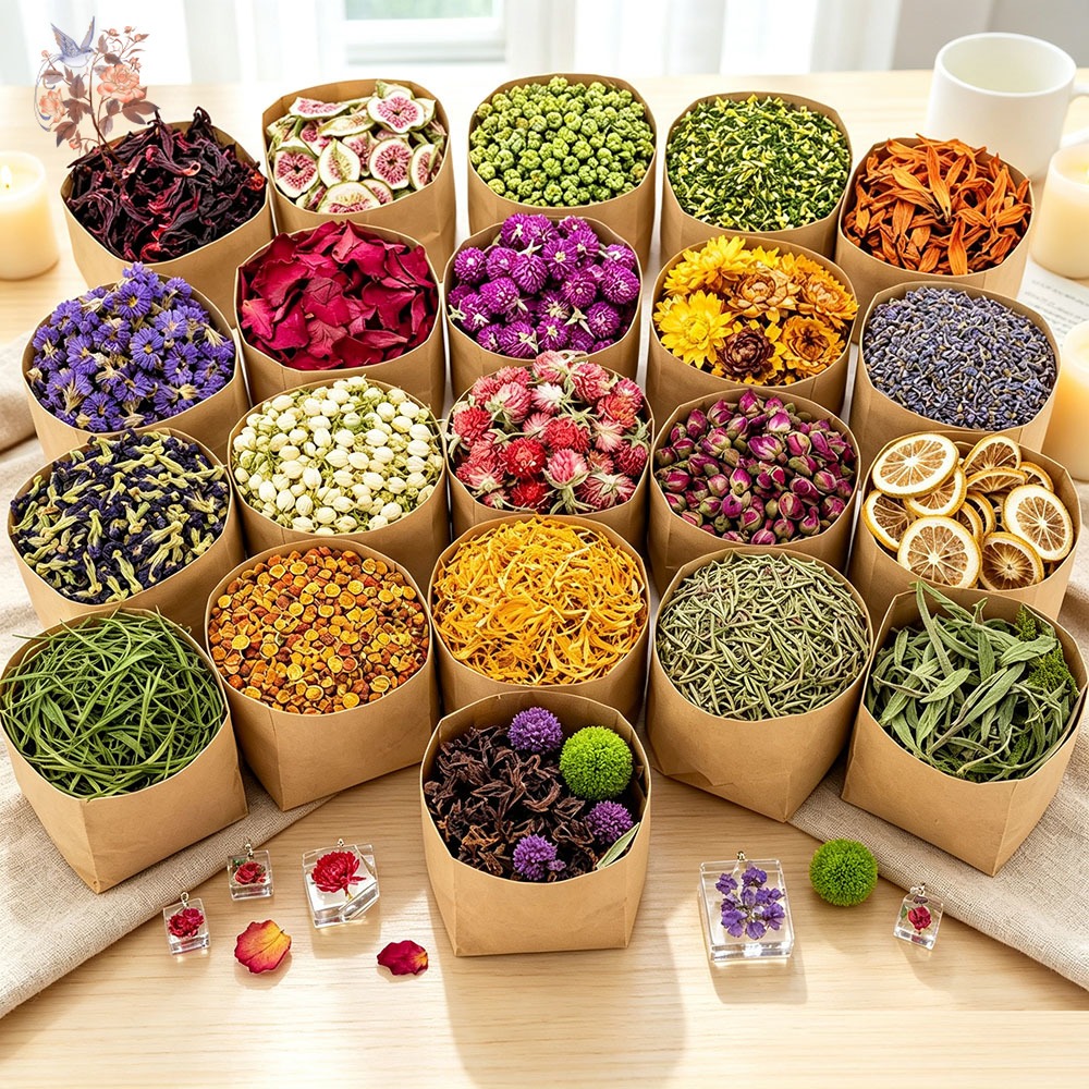 Fragrance Your Home - Kit Bahan Herbal Kering Bunga Botani