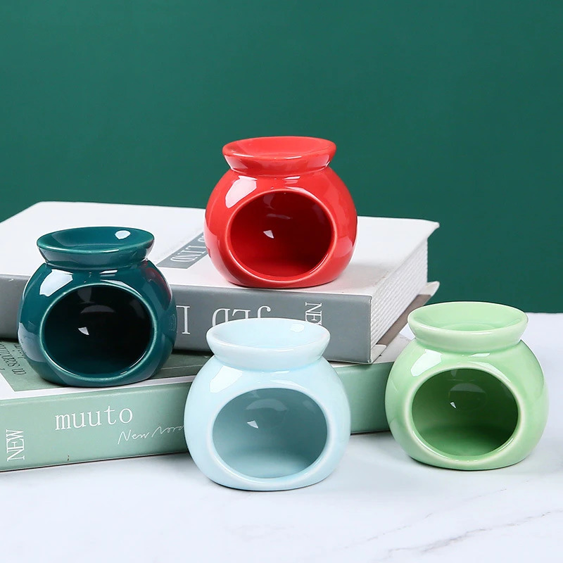 Ceramic Oil Burner - Pembakar Aroma Porselen Tempat Lilin Mini