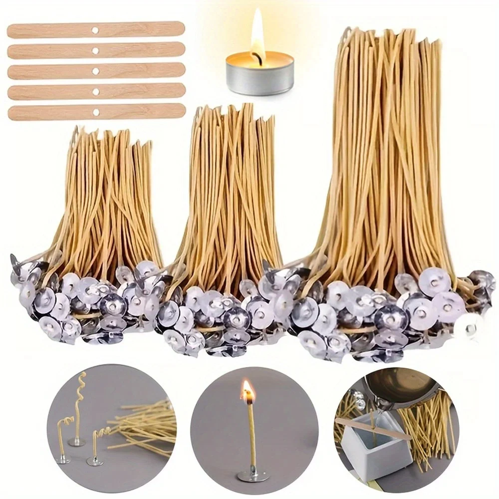 Beeswax Taper Candle - Sumbu Lilin 50 Buah 8 Inci