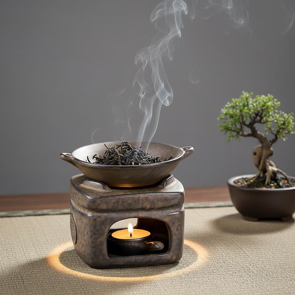Ceramic Oil Burner - Pembakar Aroma Aromaterapi 3 in 1