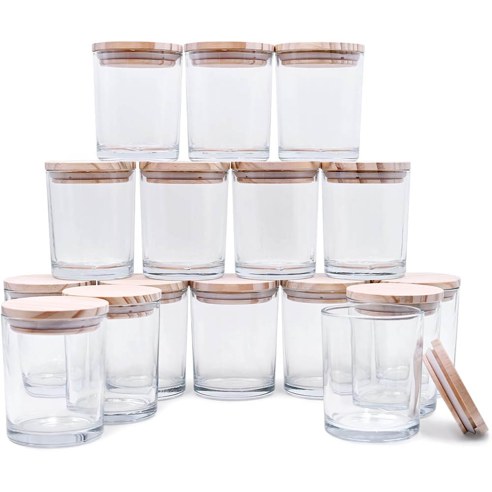 Amber Jar Candle - Stoples lilin tebal 200ml untuk membuat