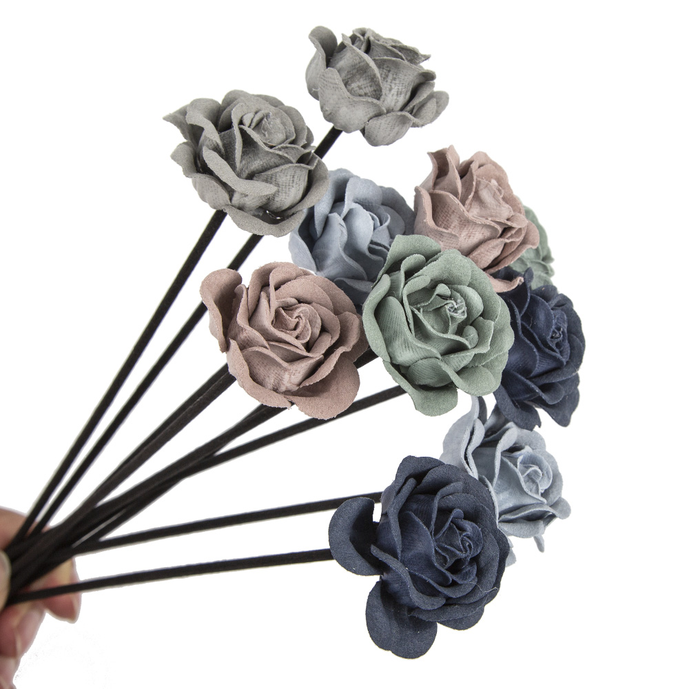 Home Fragrance Leather Diffuser - Baru 10 buah stik rotan bunga