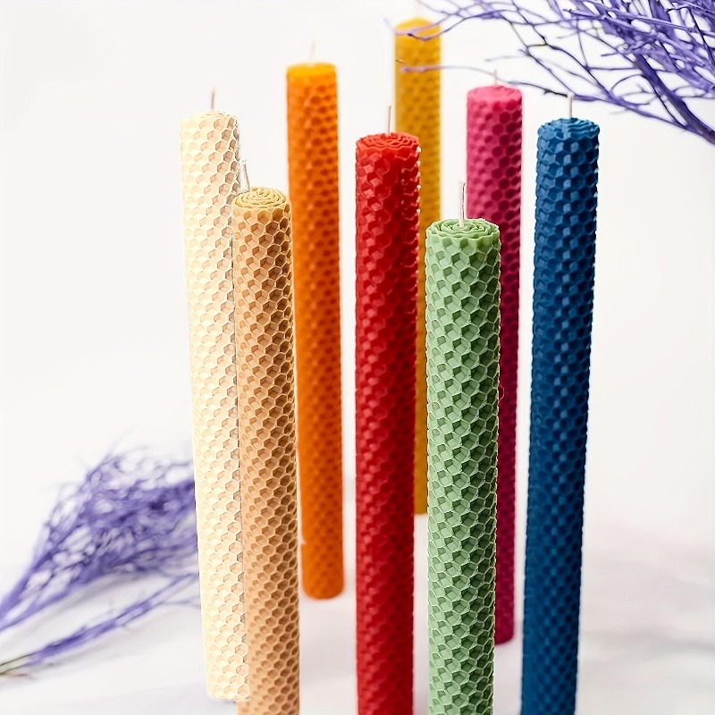 Beeswax Taper Candle - 18/27 Lilin Runcing Tipis dari Lilin