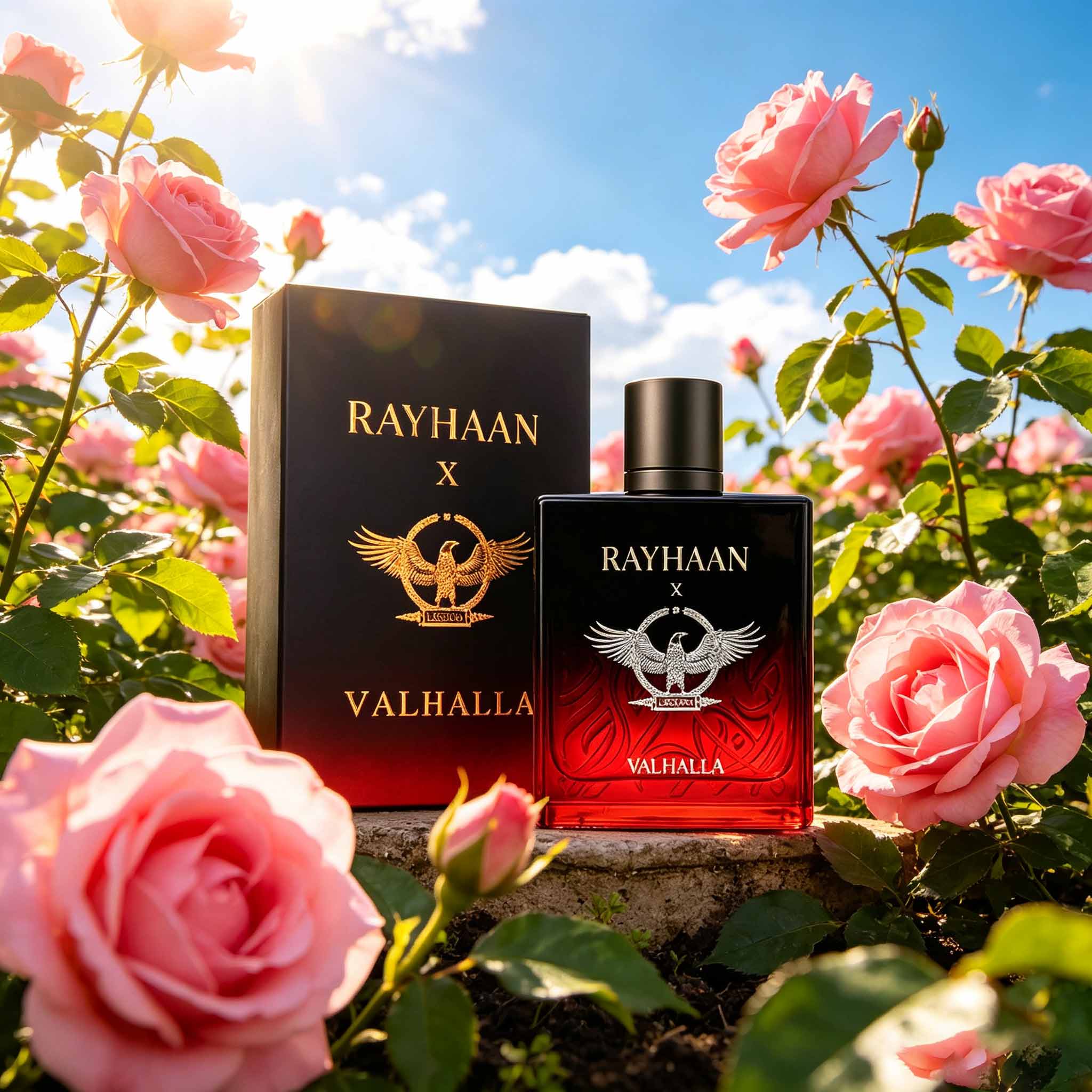 Home Fragrance Red Wine - Parfum RAYHAAN Valhalla Eagles untuk Pria,