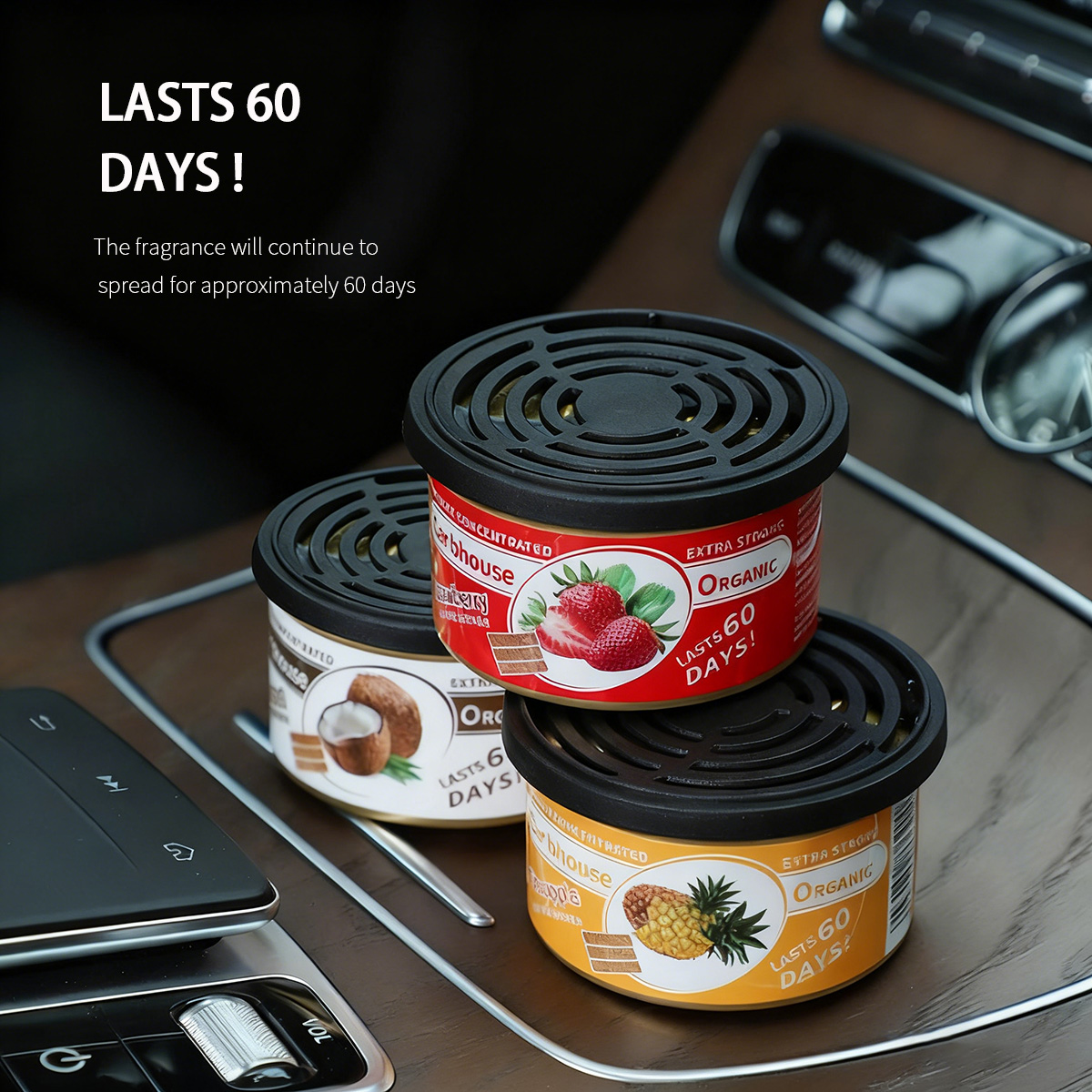 Fragrance Your Home - Pengharum Mobil, Aroma Tahan Lama, Segar