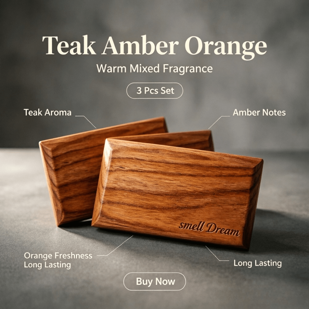 Fragrance Home Decor - Penyegar Udara Mobil Aroma Kayu Jati