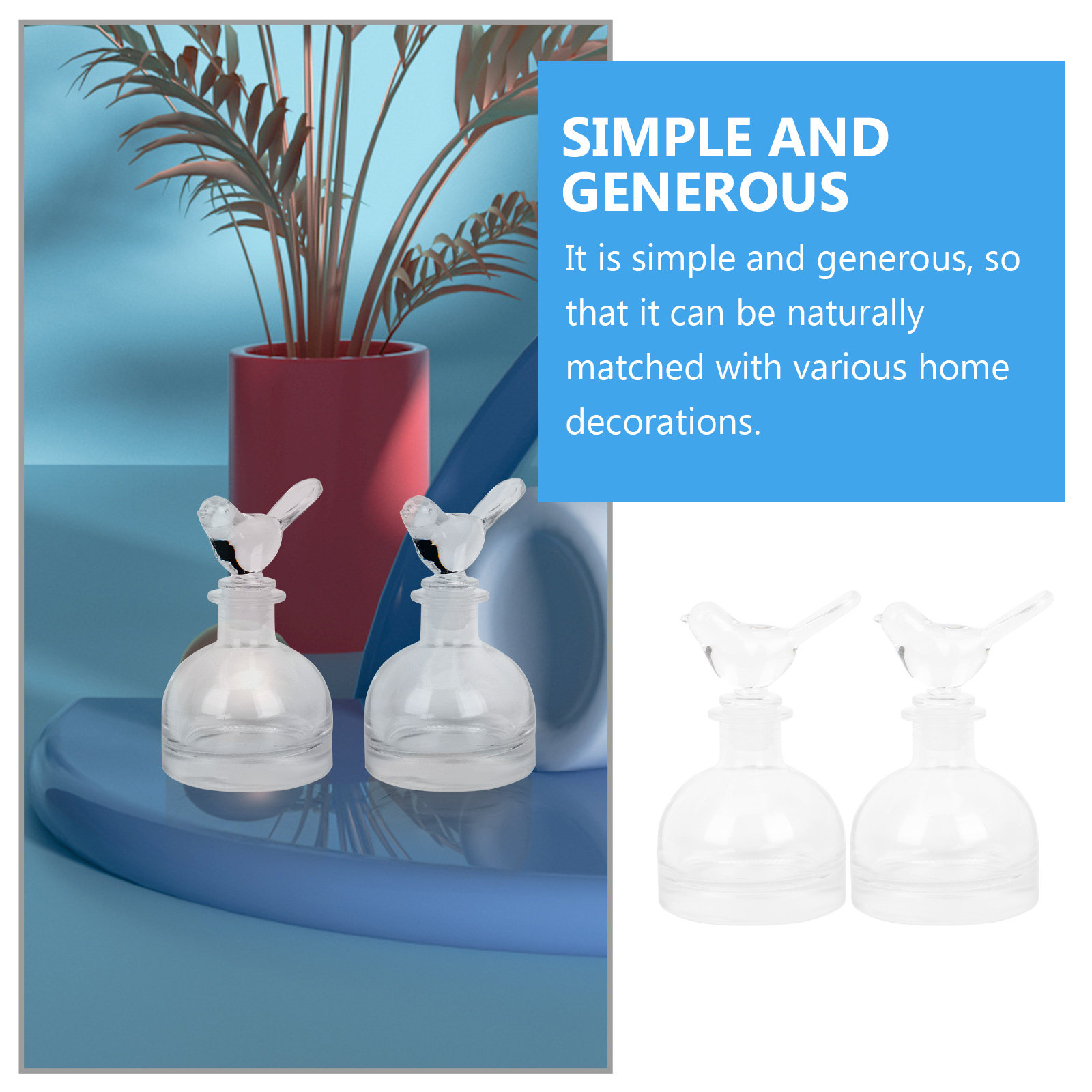 2 Buah Botol Parfum Kaca Premi - Fragrance In Home ulasan dan harga