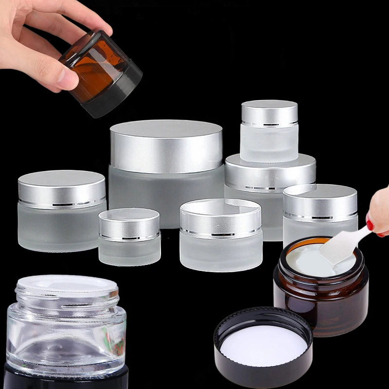 5 buah pot krim kaca bulat Amb - Amber Jar Candle ulasan dan harga
