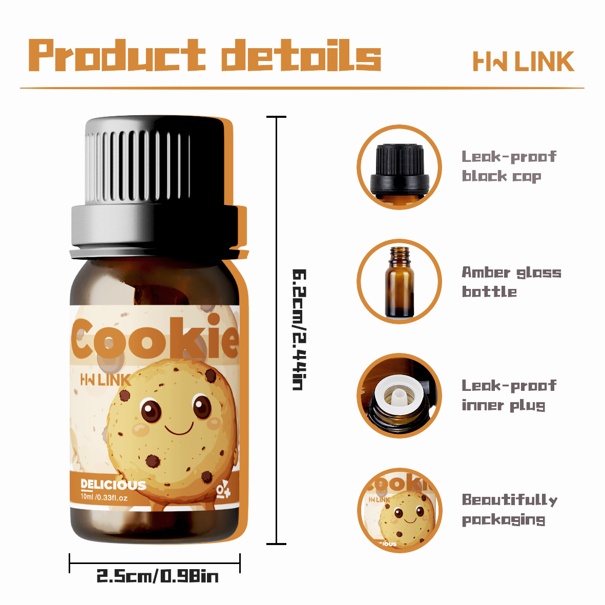 10ml Minyak Esensial Cookie un - Home Fragrance Oil ulasan dan harga