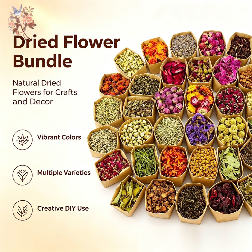 Kit Bahan Herbal Kering Bunga  - Fragrance Your Home ulasan dan harga