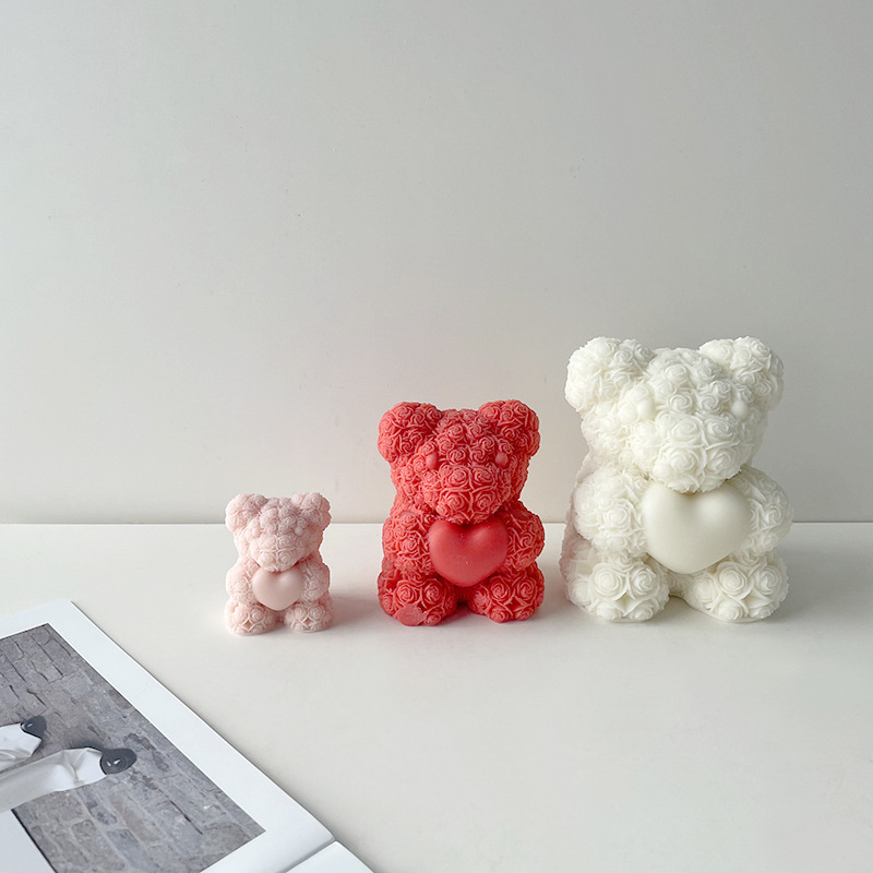 Cetakan Silikon Lilin 3D Berua - Home Fragrance Rose ulasan dan harga