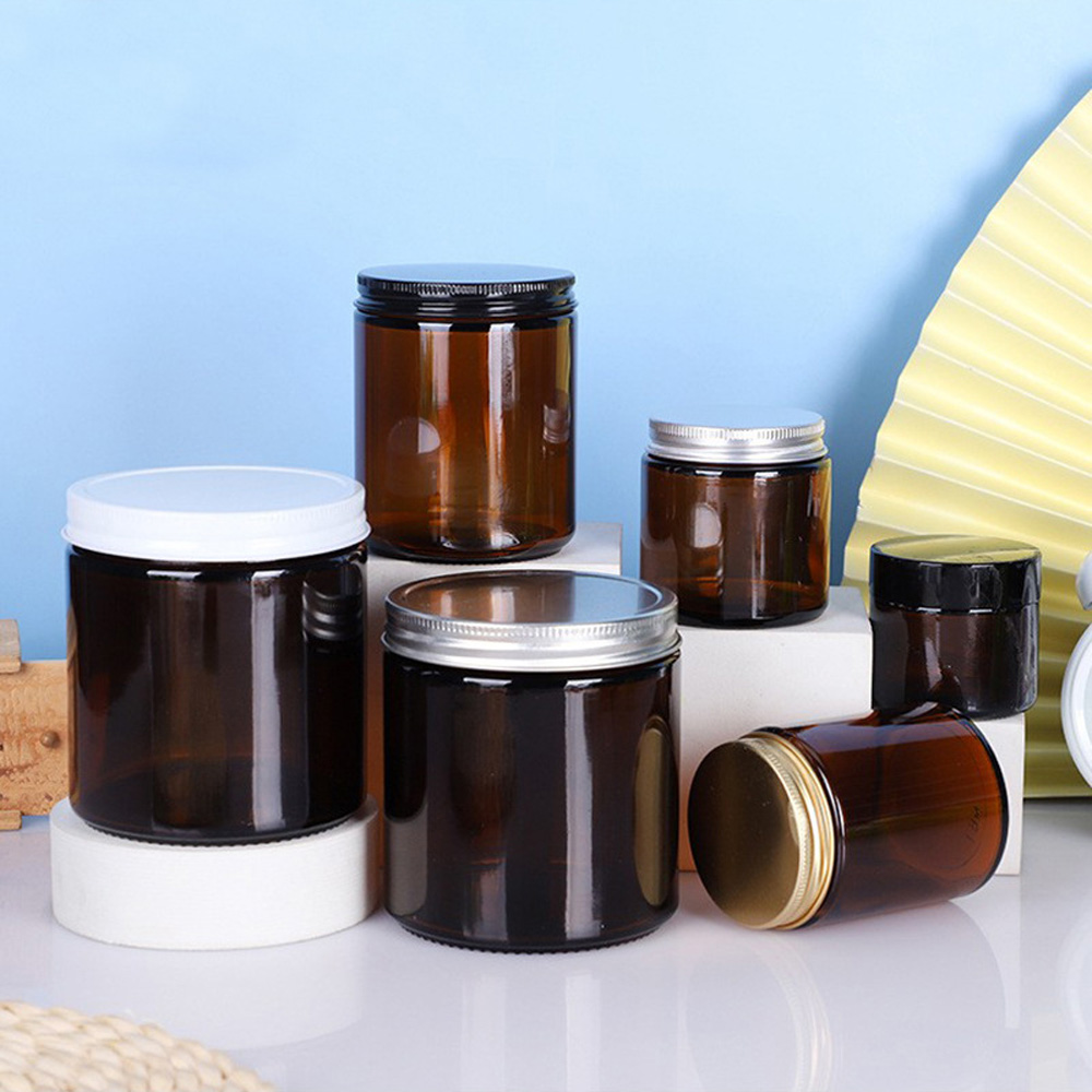 250ml cangkir lilin kaca bentu - Amber Jar Candle ulasan dan harga