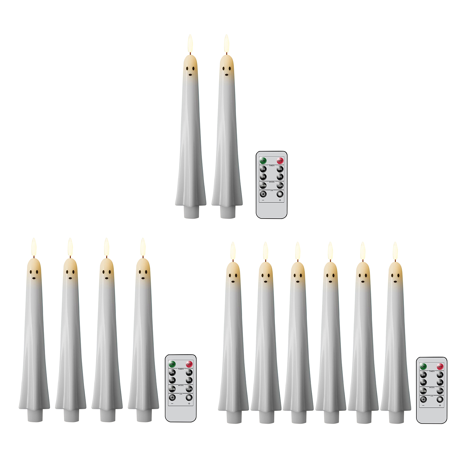 Lilin Taper Tanpa Api Bentuk H - Beeswax Taper Candle ulasan dan harga