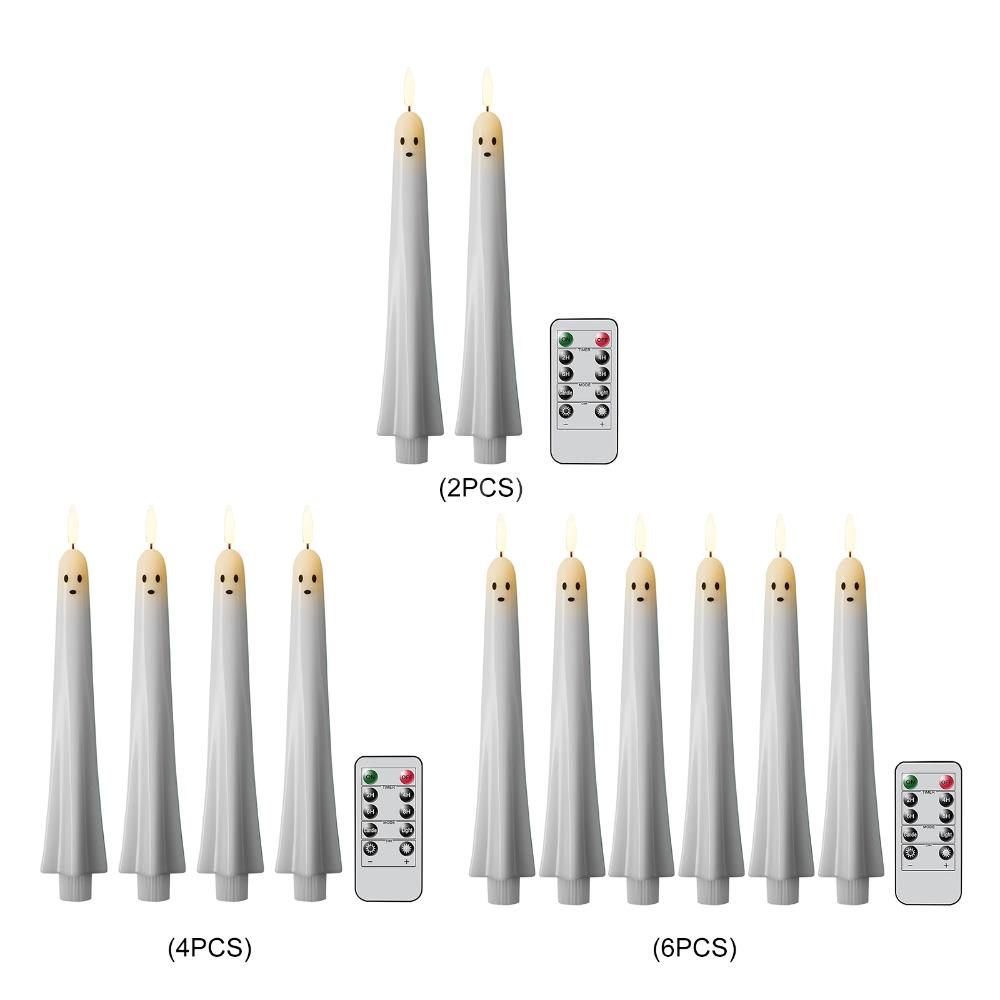 Lilin Taper Tanpa Api Bentuk H - Beeswax Taper Candle ulasan dan harga