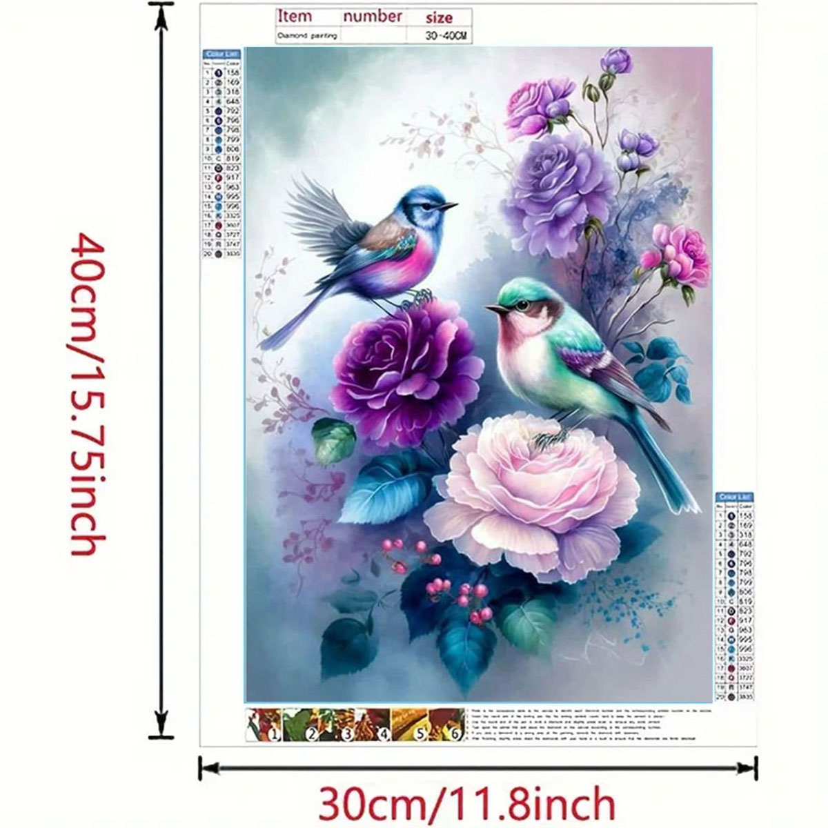 1 Set Lukisan Berlian Aroma Bu - Fragrance Home Decor ulasan dan harga