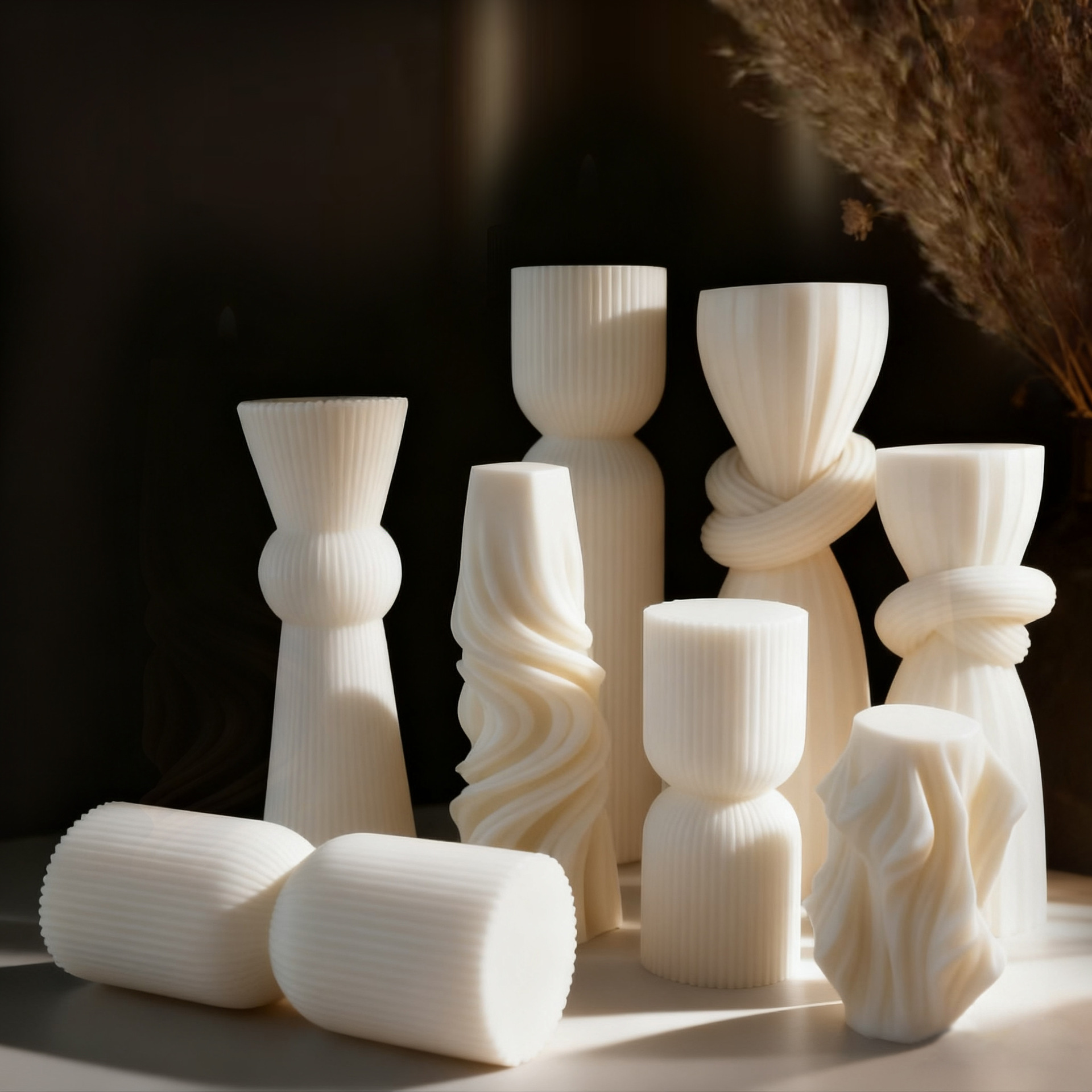 Lilin Aroma Putih Minimalis No - Fragrance In Home ulasan dan harga