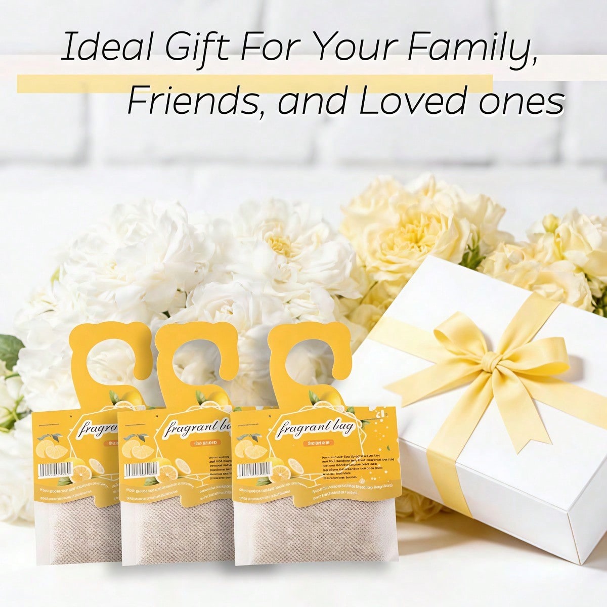 Kantong Pewangi Lemon Gantung, - Home Fragrance Relax ulasan dan harga