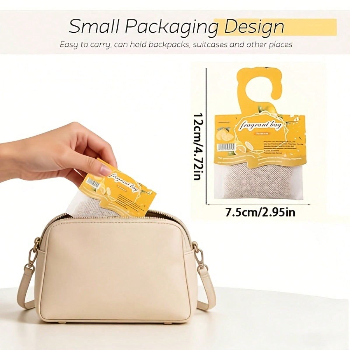 Kantong Pewangi Lemon Gantung, - Home Fragrance Relax ulasan dan harga