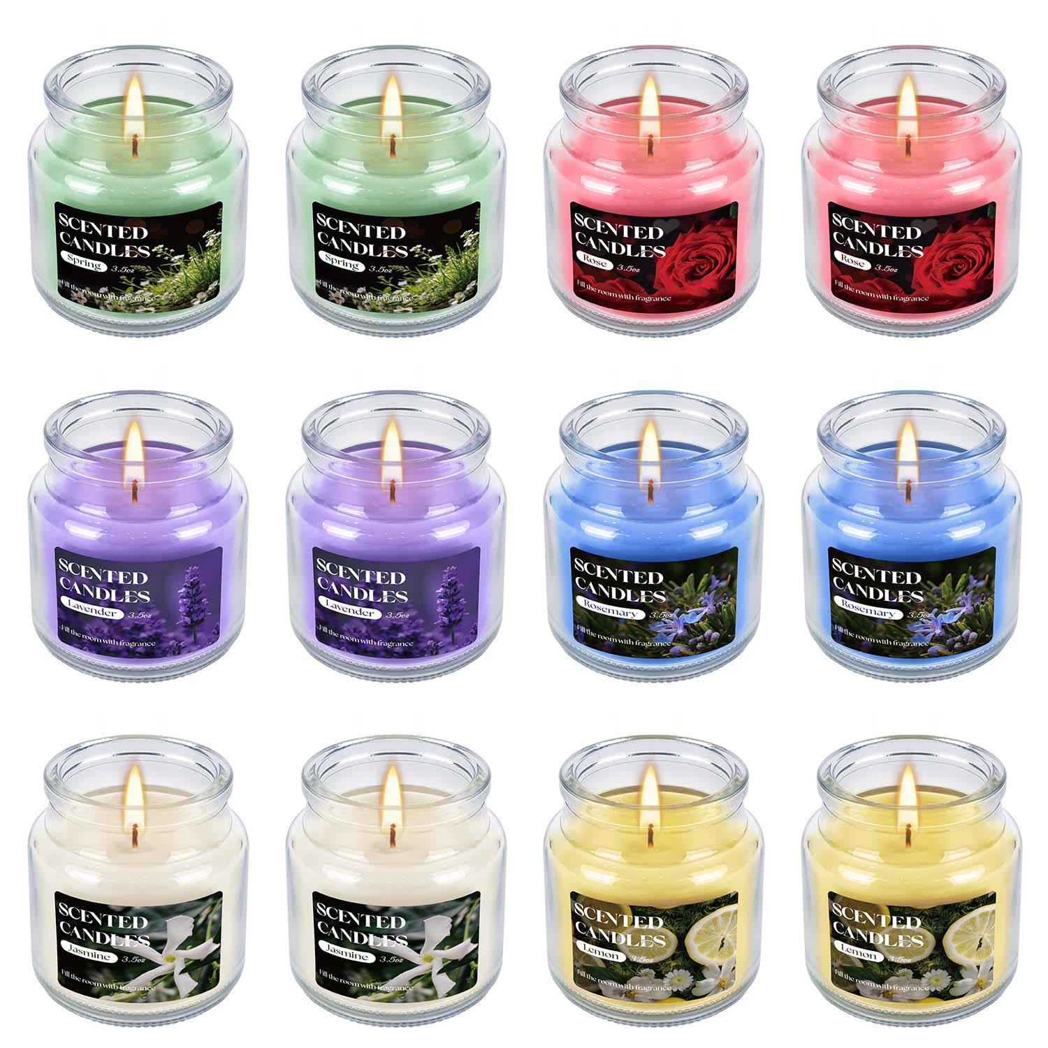 12 buah lilin beraroma tutup b - Fragrance Your Home ulasan dan harga