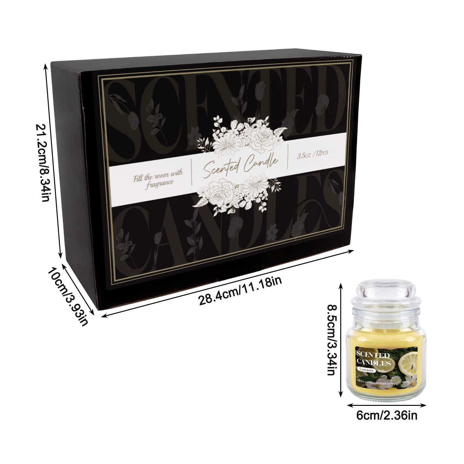 12 buah lilin beraroma tutup b - Fragrance Your Home ulasan dan harga