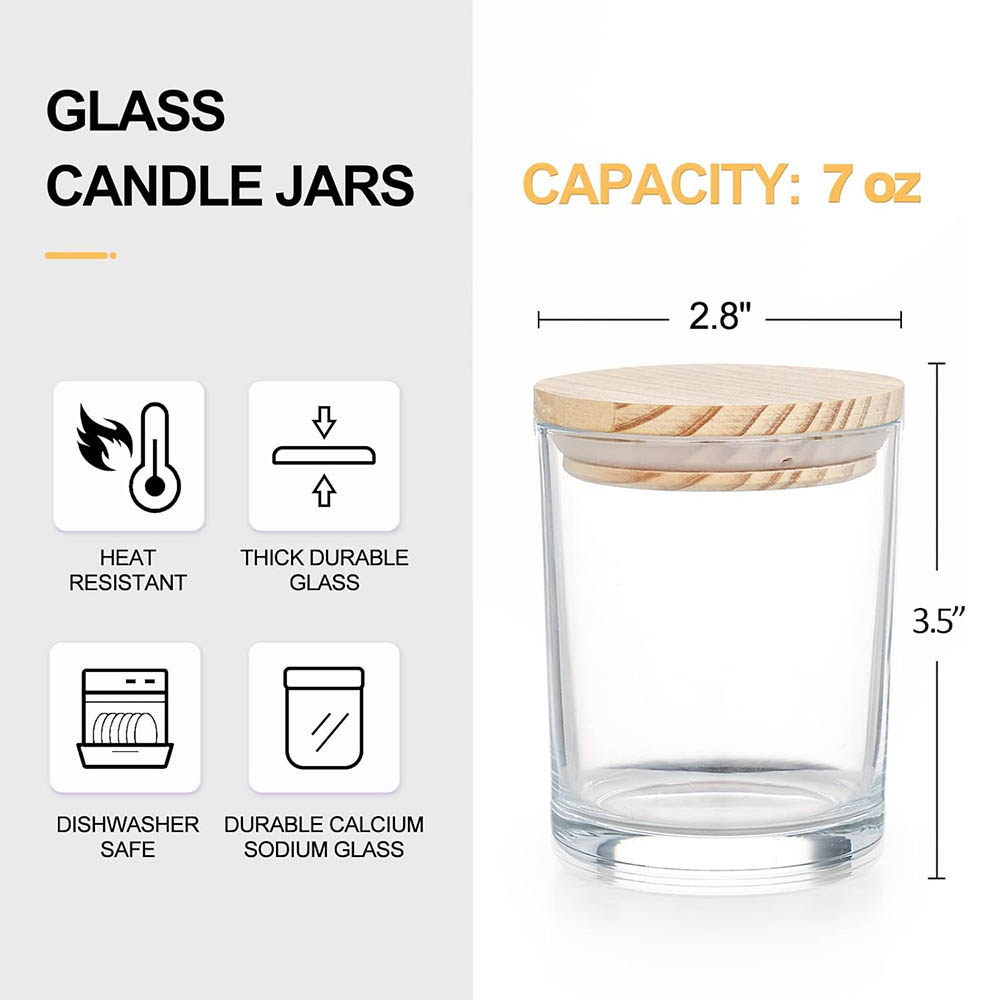 Stoples lilin tebal 200ml untu - Amber Jar Candle ulasan dan harga
