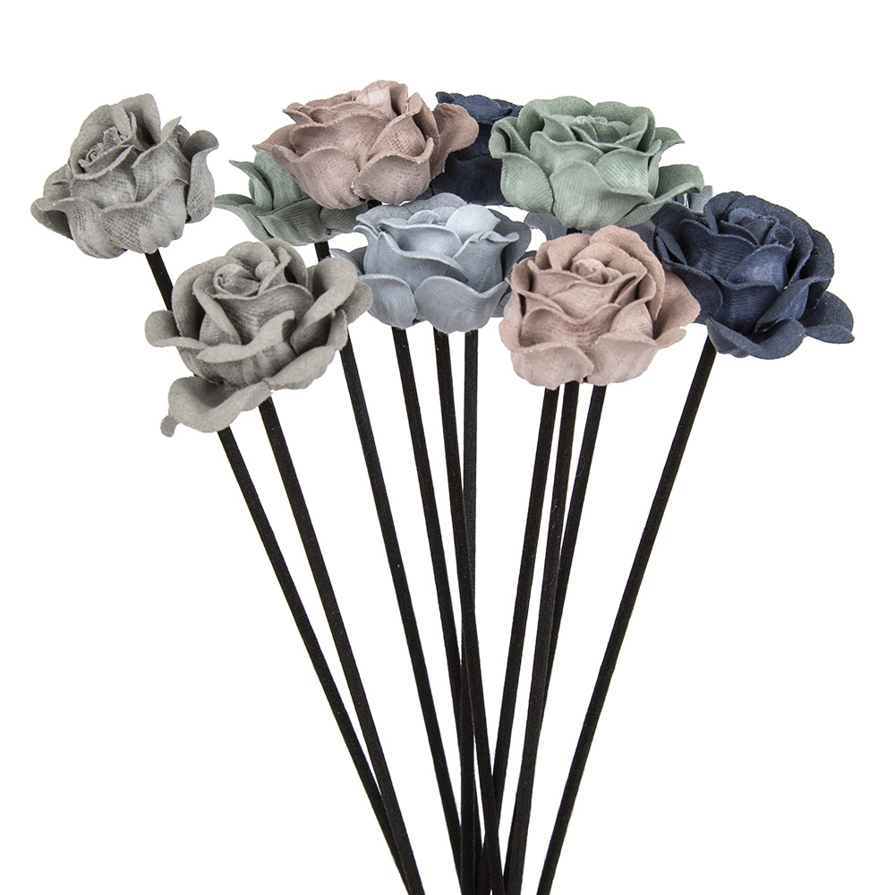 Baru 10 buah stik rotan bunga  - Home Fragrance Leather Diffuser ulasan dan harga