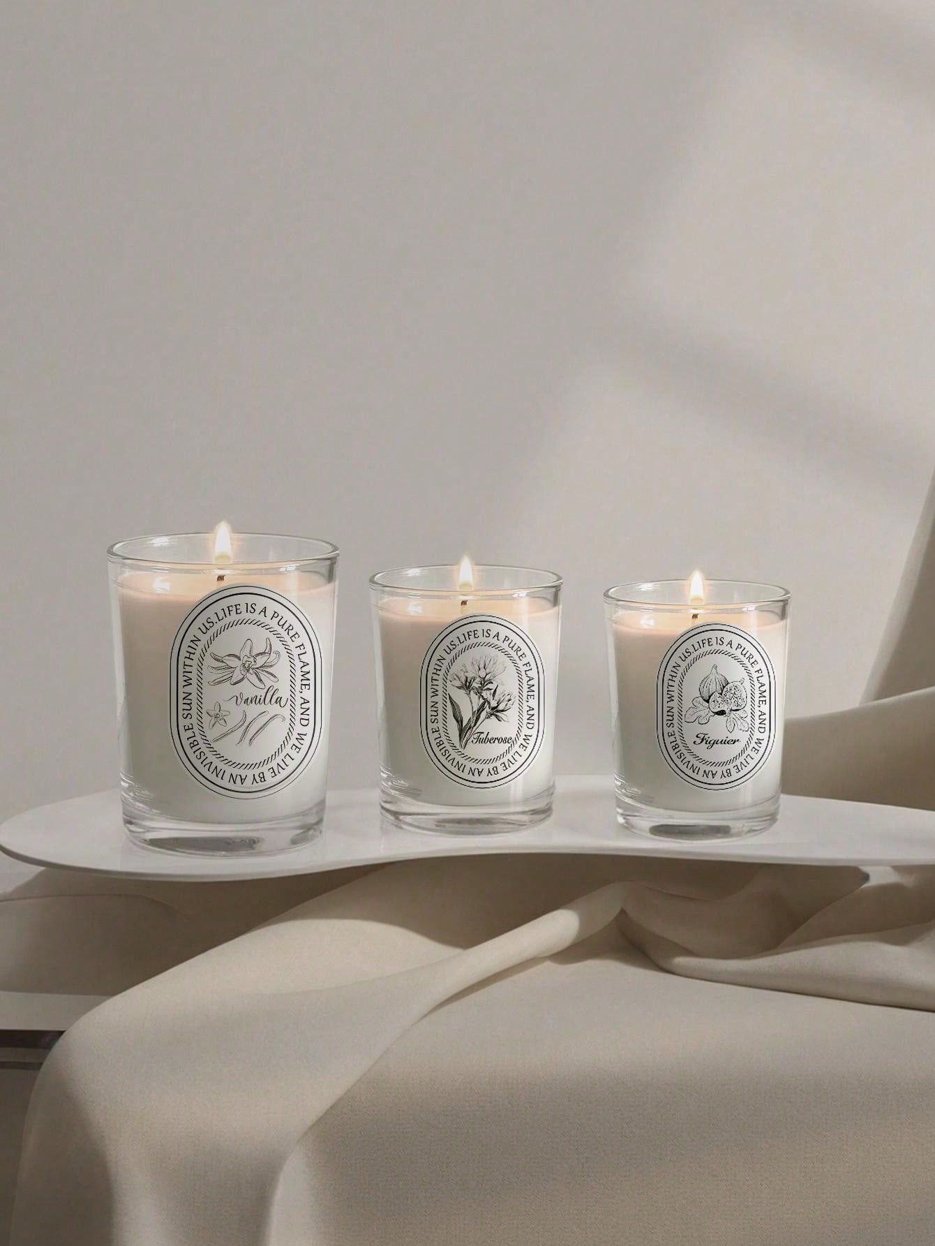 Lilin Aroma Vanilla, Lavender, - Home Fragrance Rose ulasan dan harga