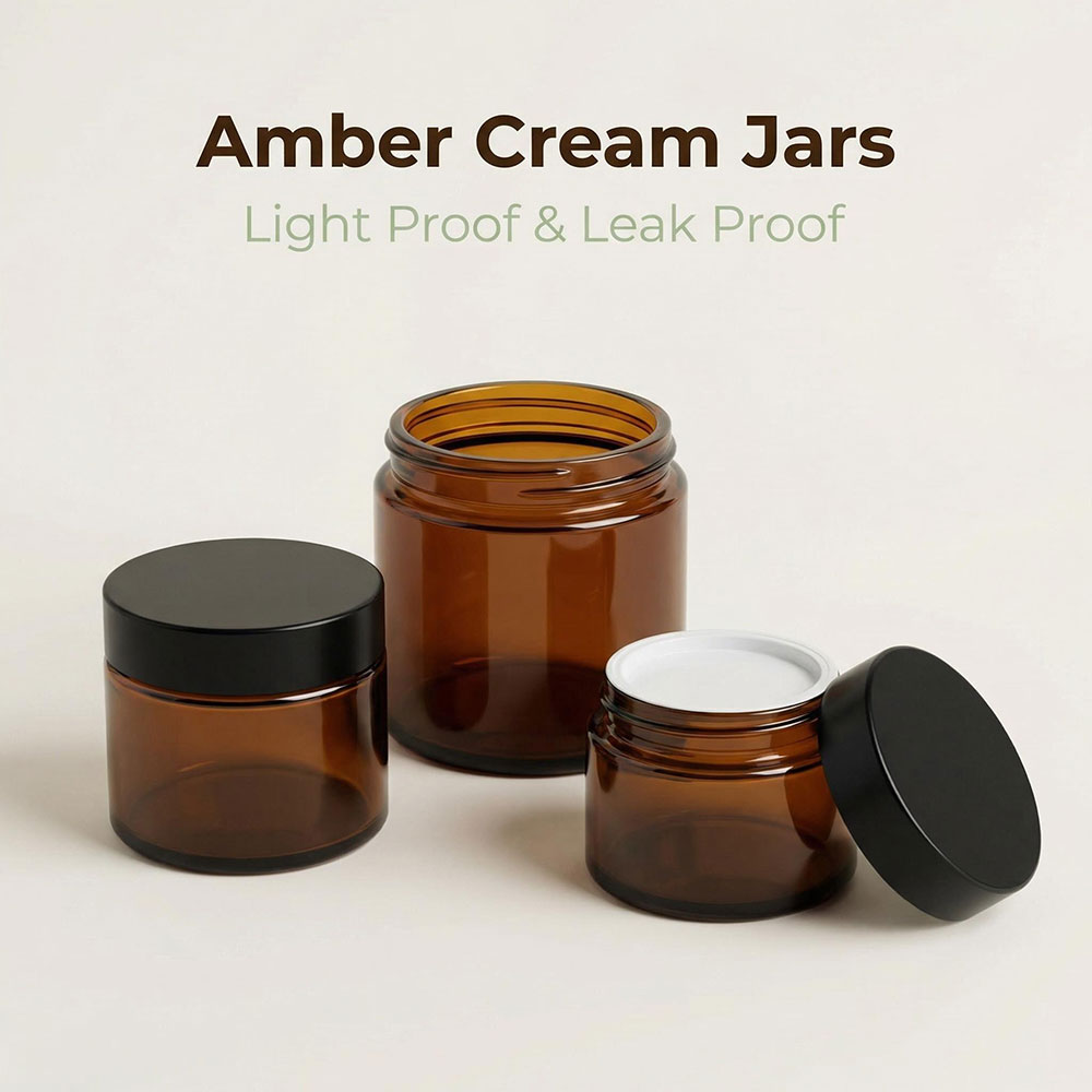 Botol Kaca Amber Tahan Cahaya  - Amber Jar Candle ulasan dan harga