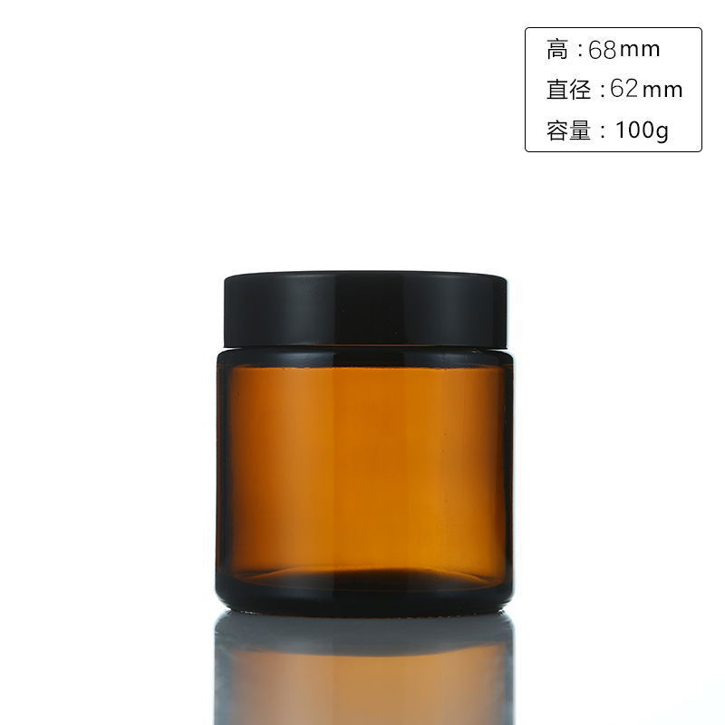 6 buah Stoples Lilin Kaca Ambe - Amber Jar Candle ulasan dan harga