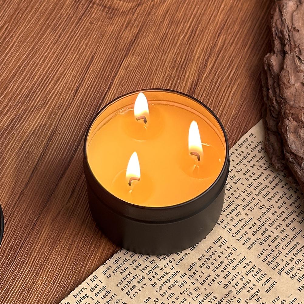 Lilin Darurat 36 Jam 3 Sumbu L - Beeswax Taper Candle ulasan dan harga